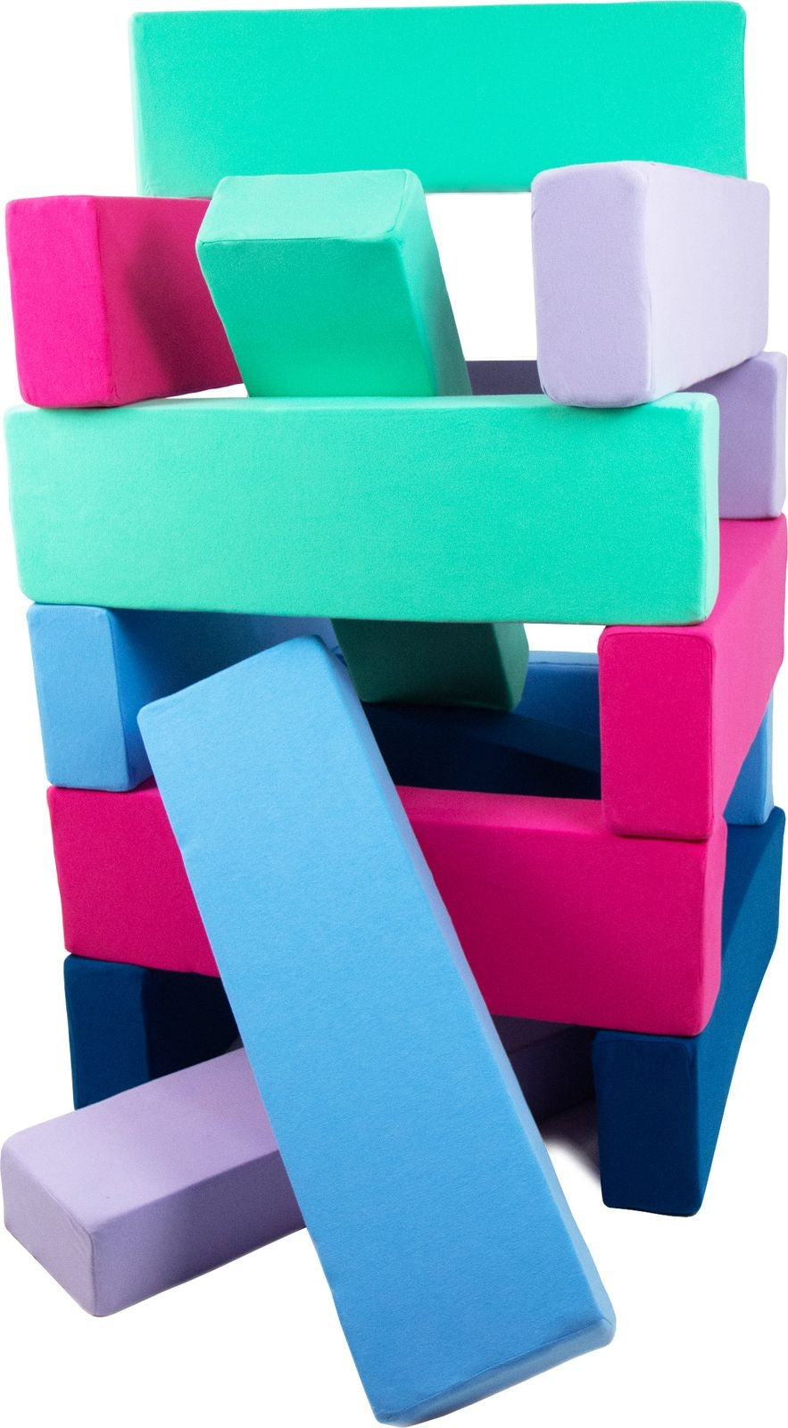 velinda 24274 tower set of 15 large foam blocks