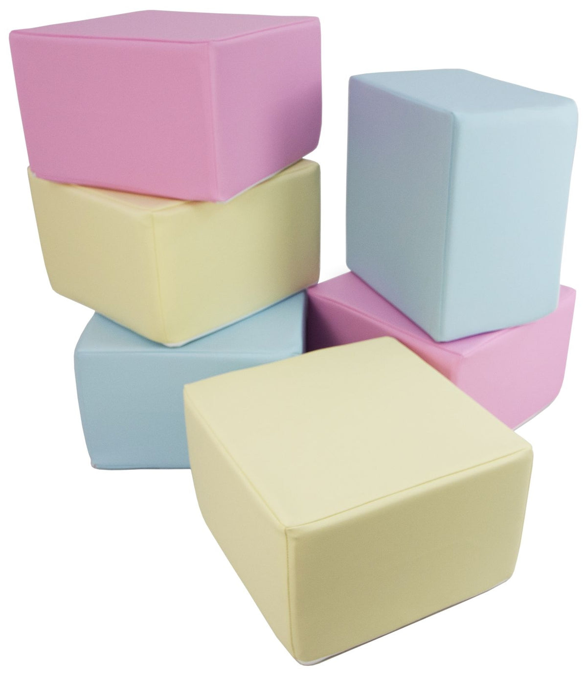 velinda 24271 cubes set of 6 large foam blocks