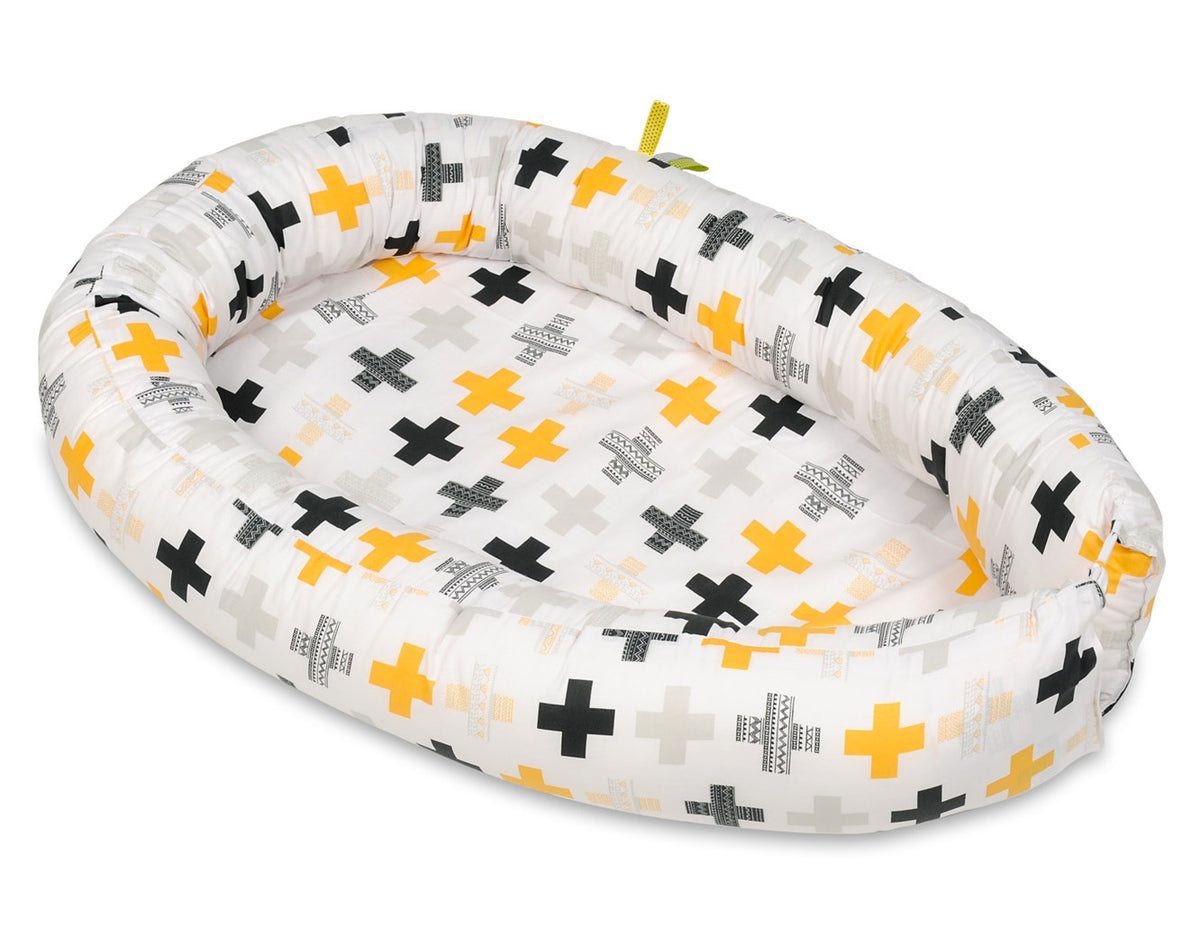 Babynest i 100 % bomull för nyfödda