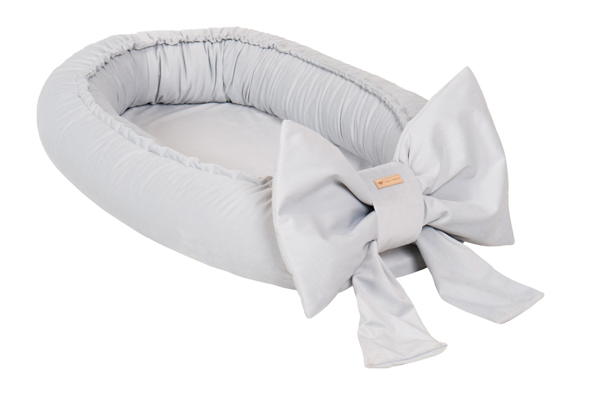 Babynest med rosett för nyfödda