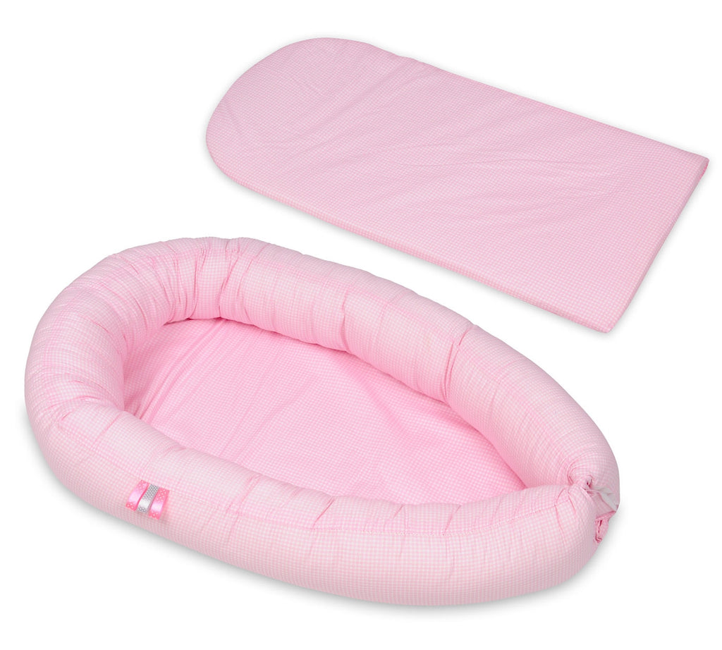 Babynest i 100 % bomull för nyfödda