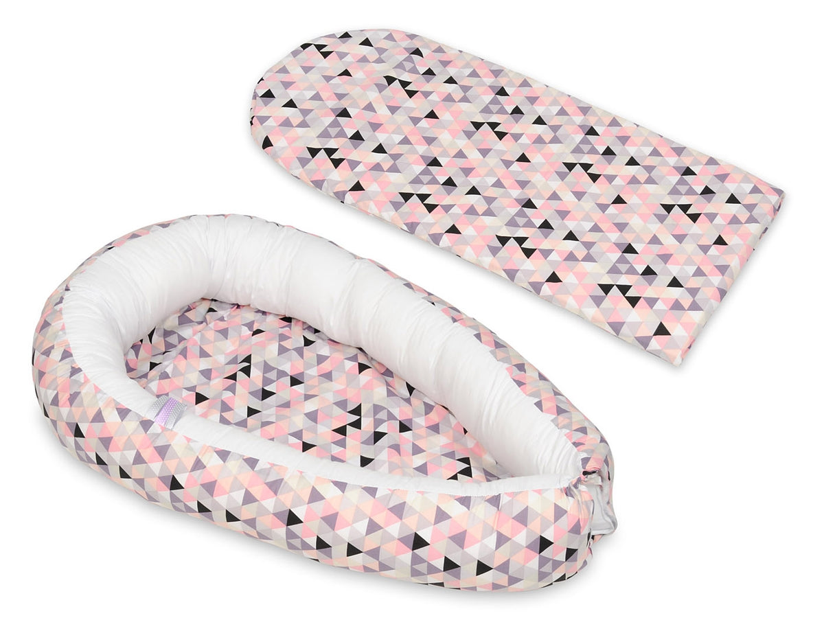Babynest i 100 % bomull för nyfödda