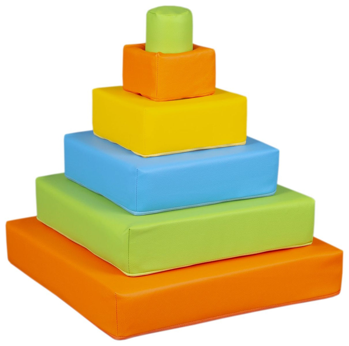 Pyramidset med 6 stora skumblock