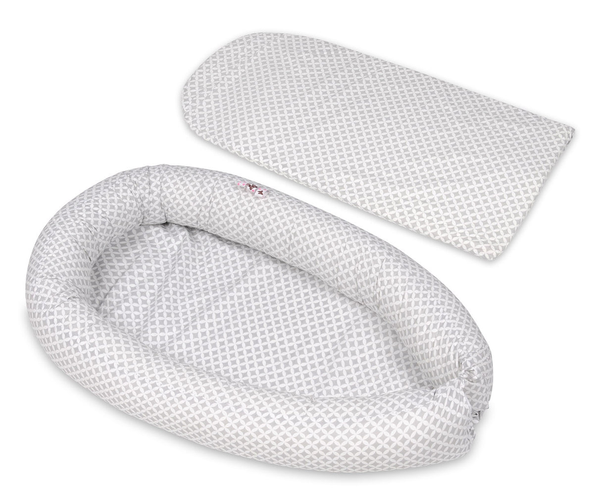 Babynest i 100 % bomull för nyfödda