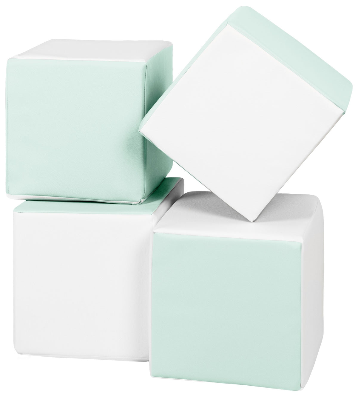 velinda 24281 cube set of 4 foam blocks