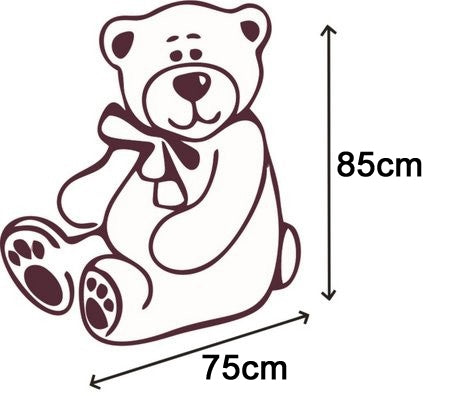 Stor nallebjörn – 160 cm