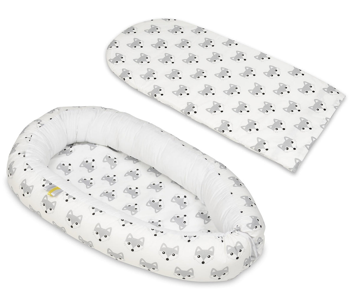 Babynest i 100 % bomull för nyfödda