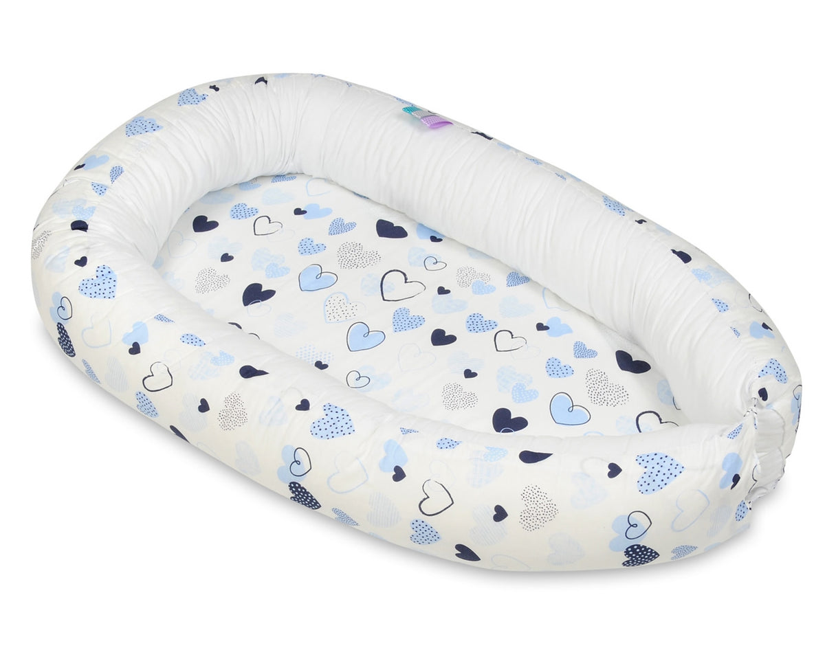 Babynest i 100 % bomull för nyfödda