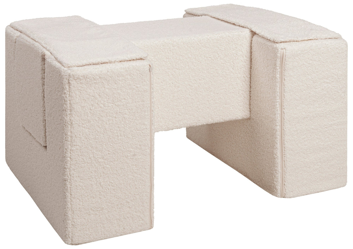 velinda 26646 boucle footbridge set of 3 large foam blocks