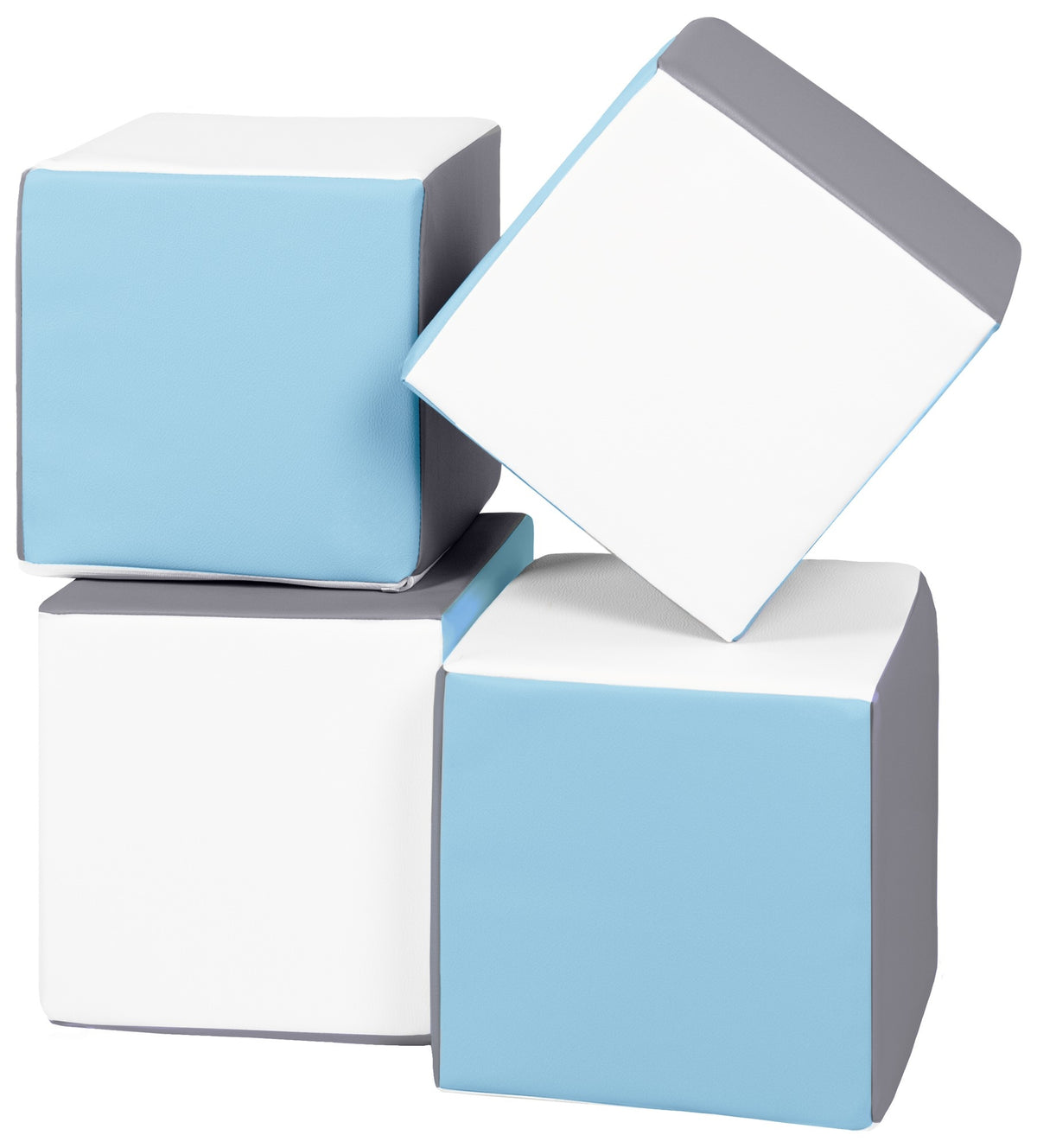 velinda 24281 cube set of 4 foam blocks
