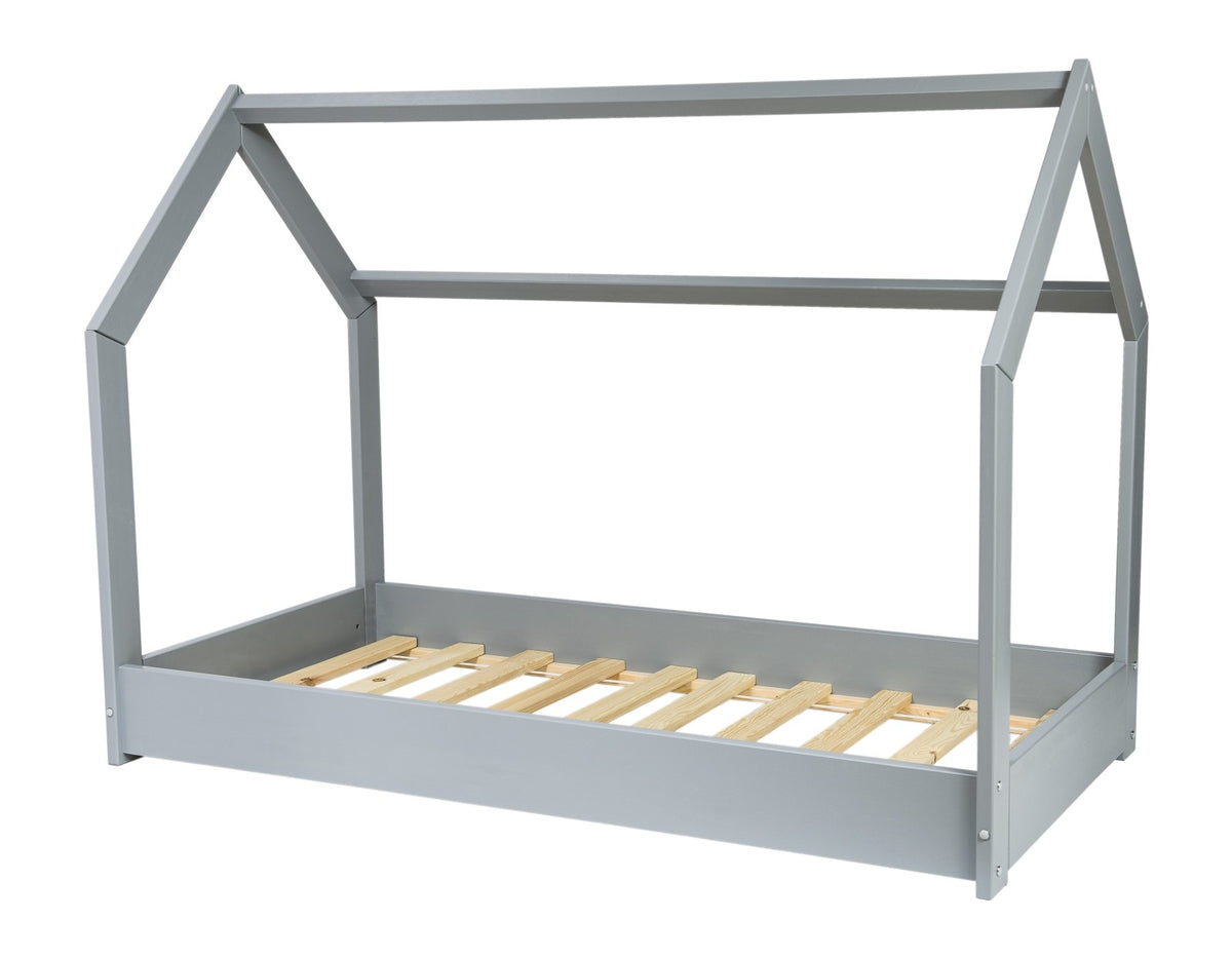 Barnsäng i trä med ECO-madrass 160 × 80