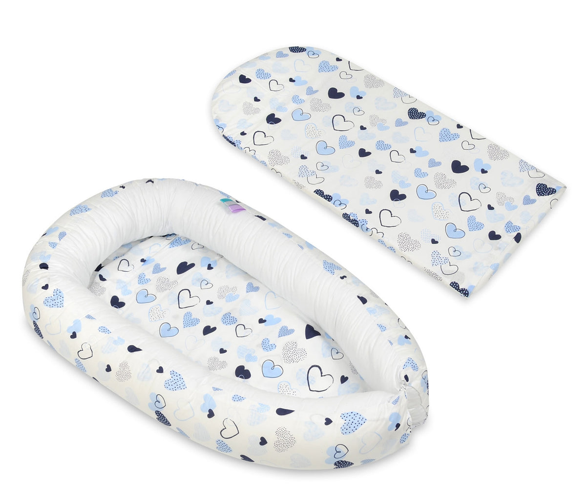 Babynest i 100 % bomull för nyfödda