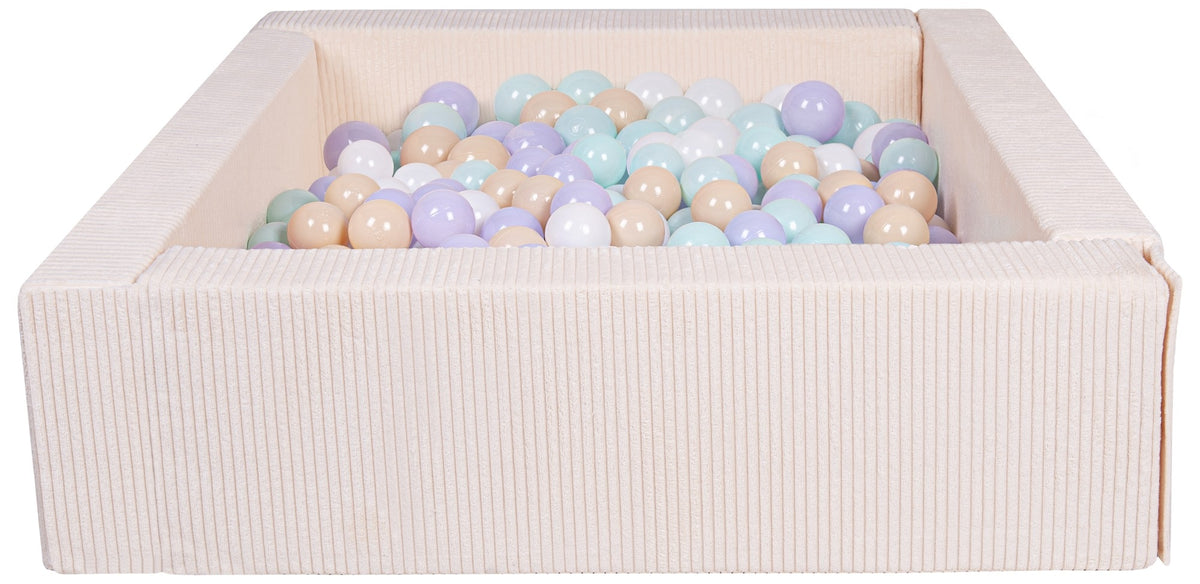 velinda 24412 soft play corduroy ball pit home ball pit indoor outdoor ball pit
