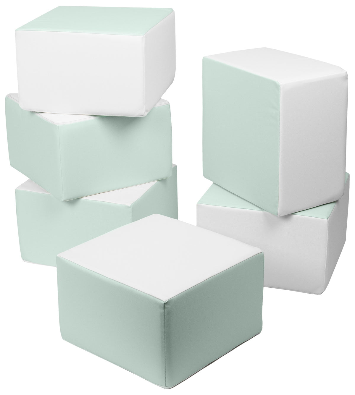 velinda 24271 cubes set of 6 large foam blocks