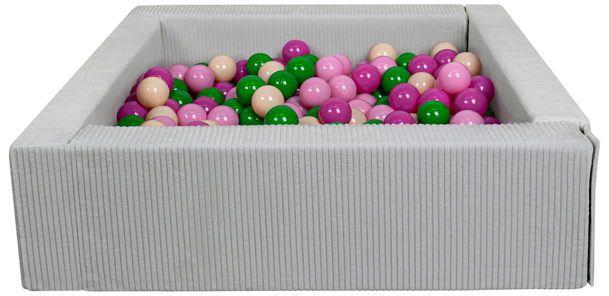 velinda 24412 soft play corduroy ball pit home ball pit indoor outdoor ball pit
