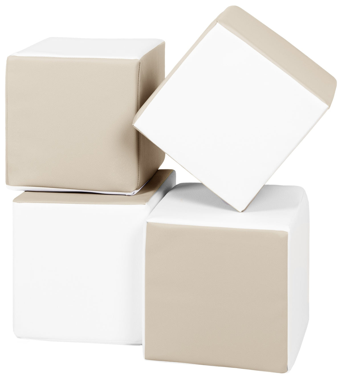 velinda 24281 cube set of 4 foam blocks