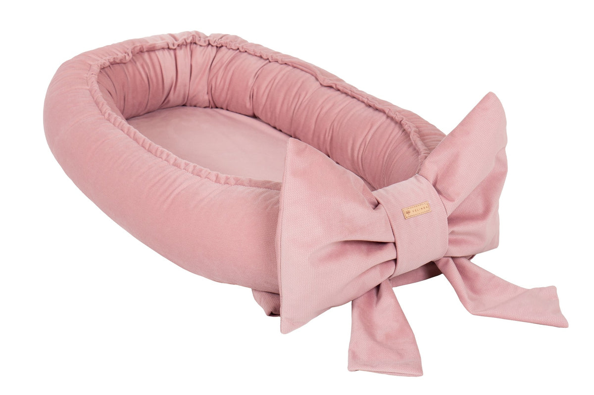 Babynest med rosett för nyfödda