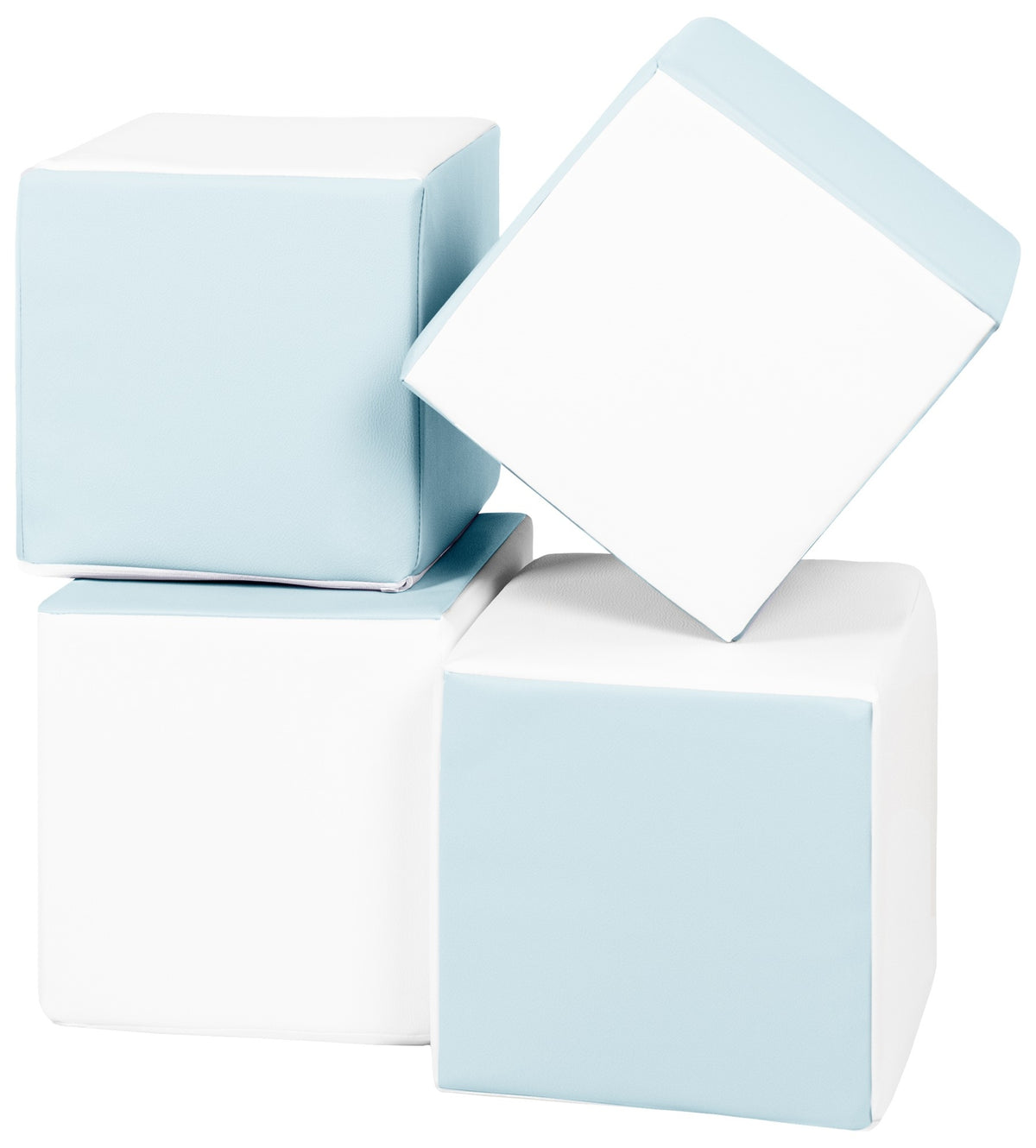 velinda 24281 cube set of 4 foam blocks