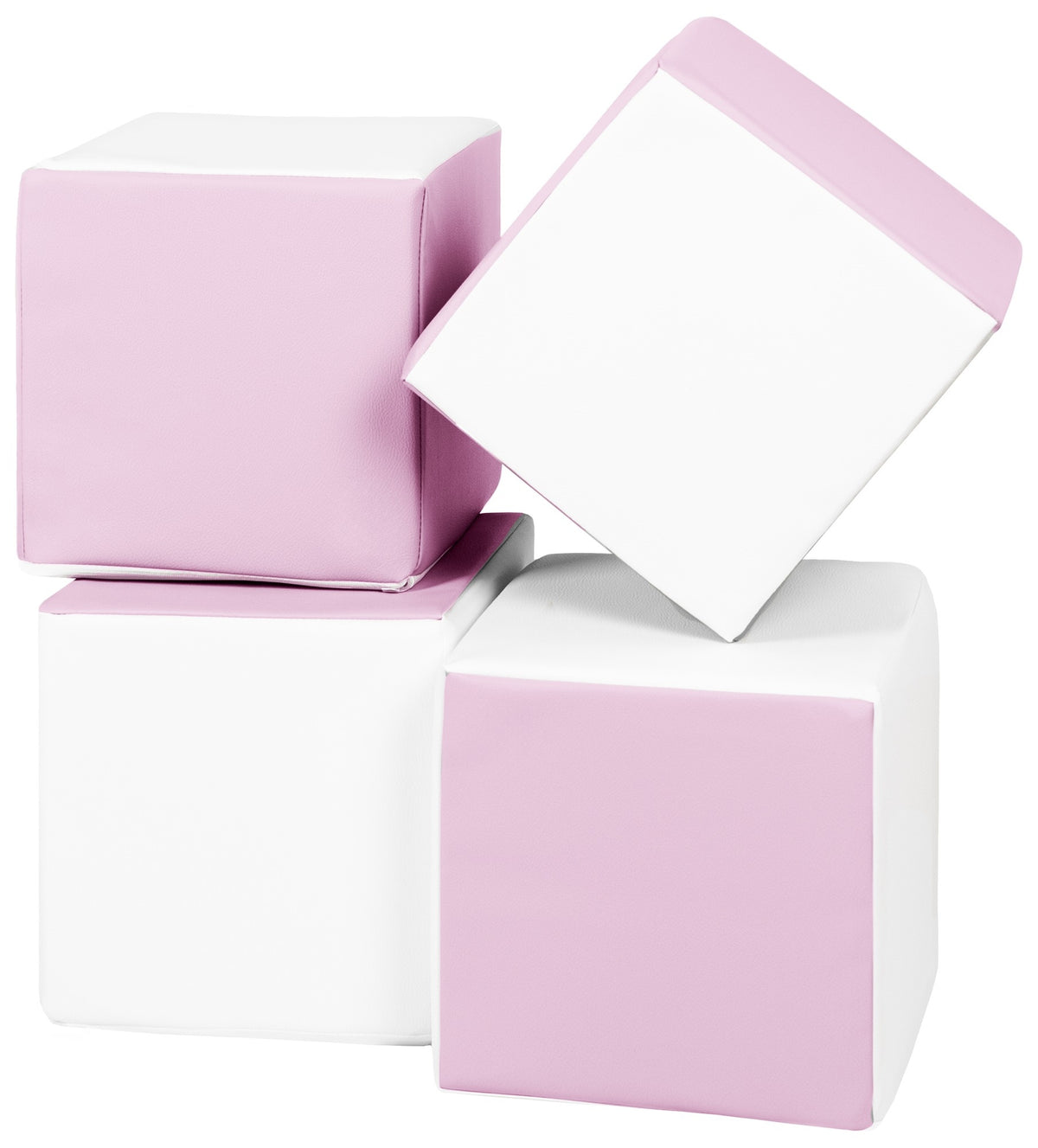 velinda 24281 cube set of 4 foam blocks