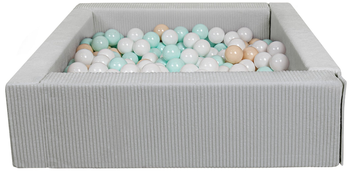 velinda 24412 soft play corduroy ball pit home ball pit indoor outdoor ball pit