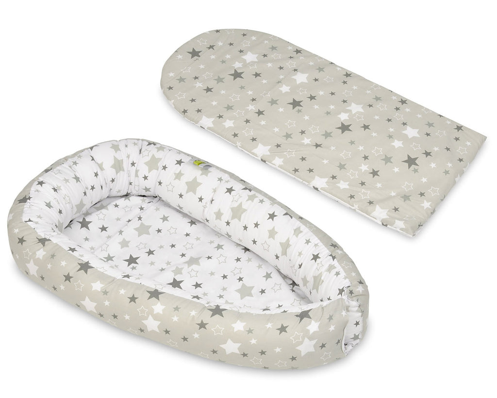 Babynest i 100 % bomull för nyfödda