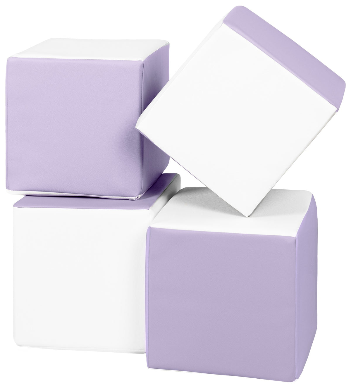 velinda 24281 cube set of 4 foam blocks