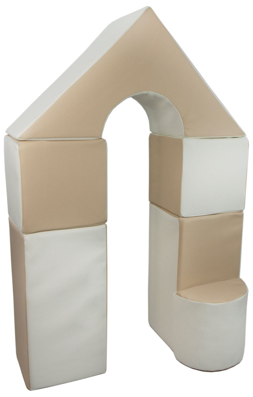 Mini-slottsset med 6 stora skumblock