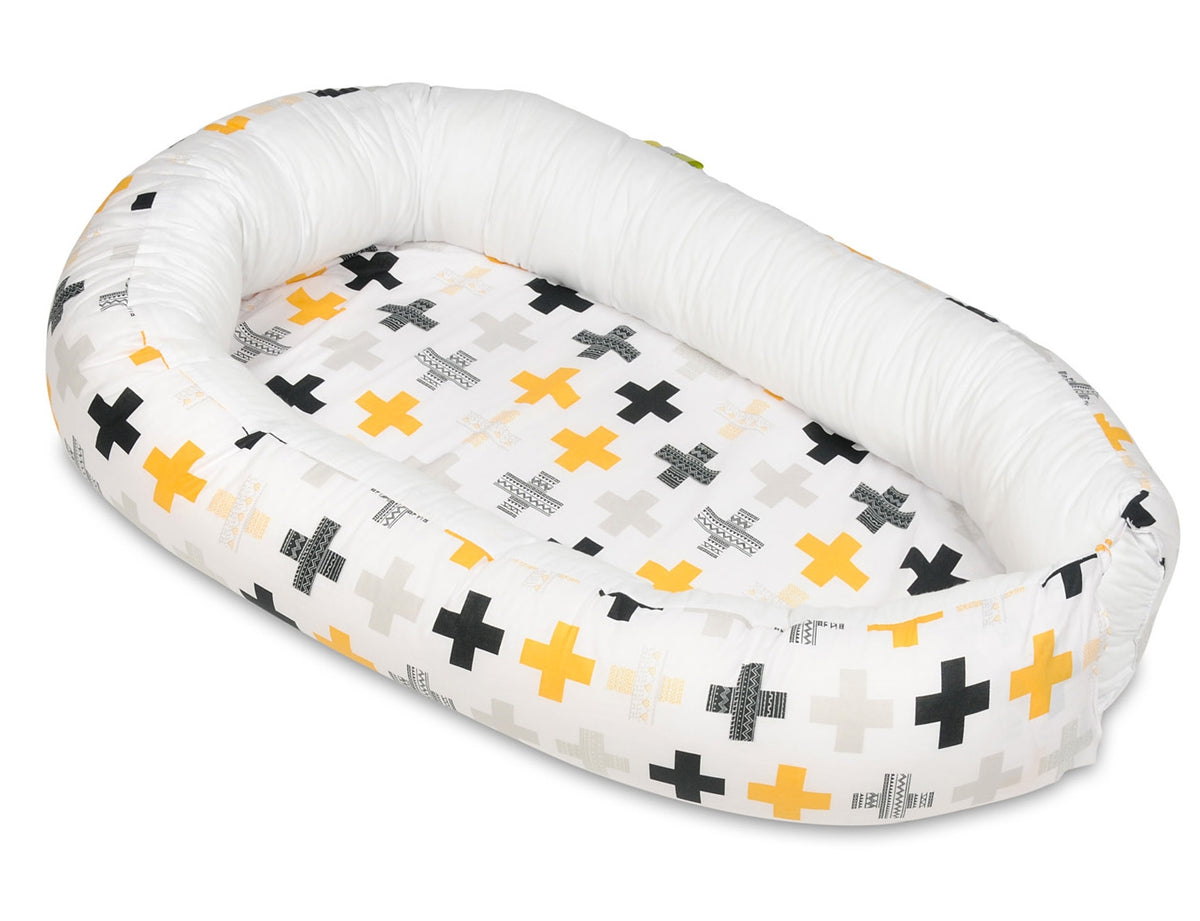 Babynest i 100 % bomull för nyfödda
