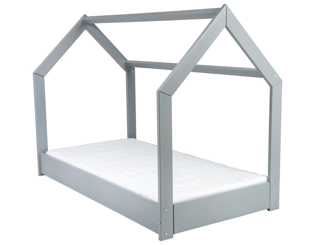 Barnsäng i trä med standardmadrass 160 × 80