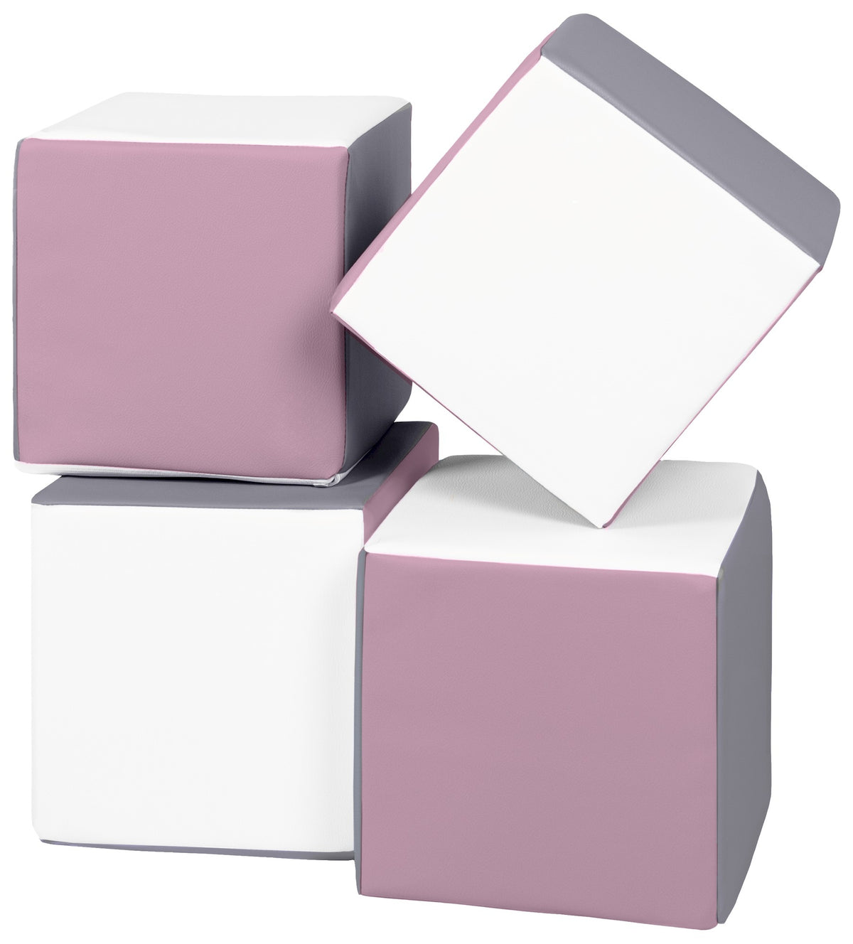 velinda 24281 cube set of 4 foam blocks