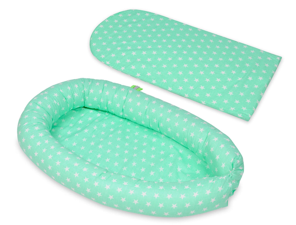 Babynest i 100 % bomull för nyfödda