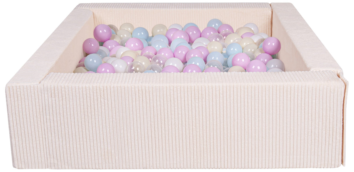 velinda 24412 soft play corduroy ball pit home ball pit indoor outdoor ball pit