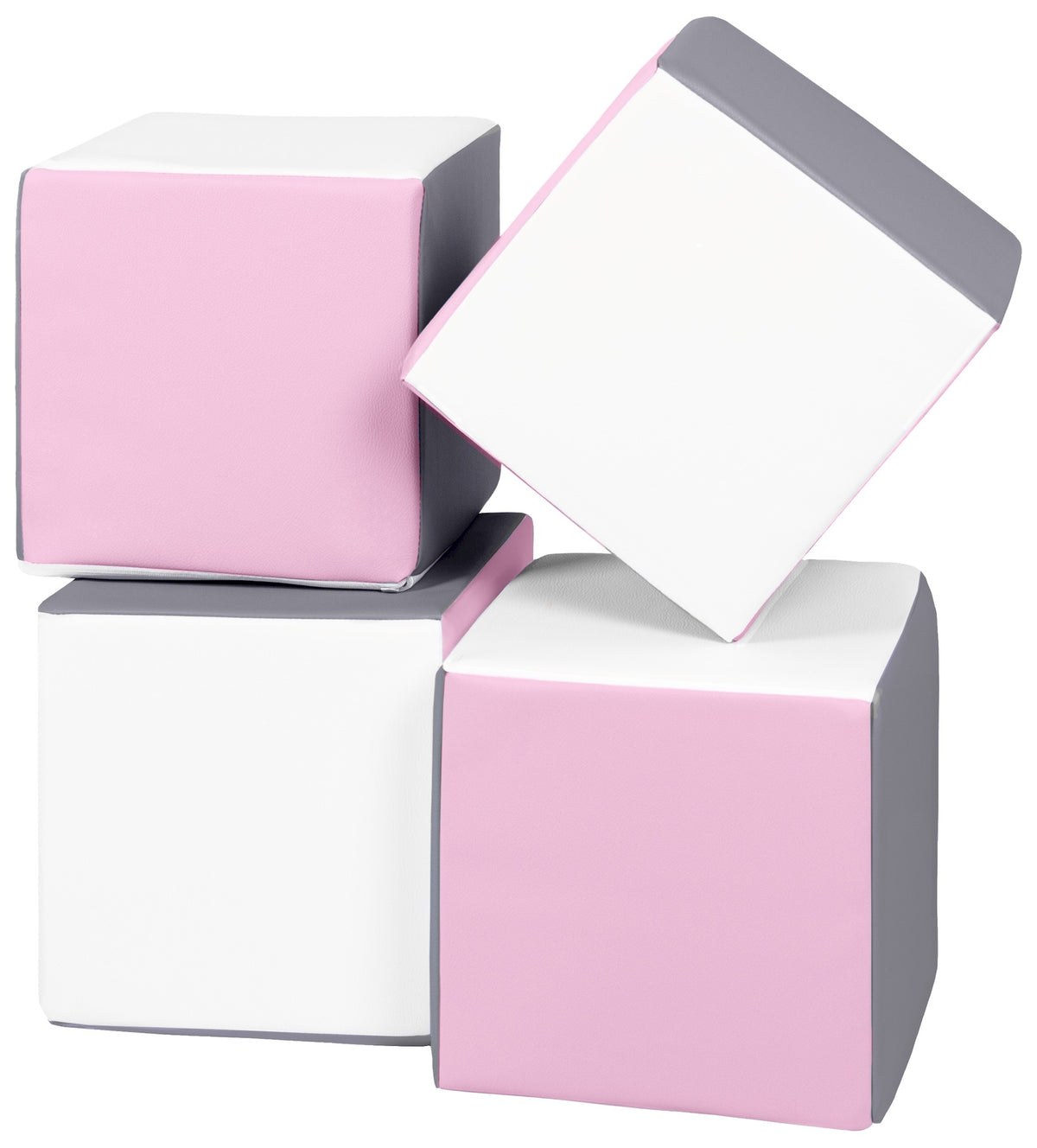 velinda 24281 cube set of 4 foam blocks