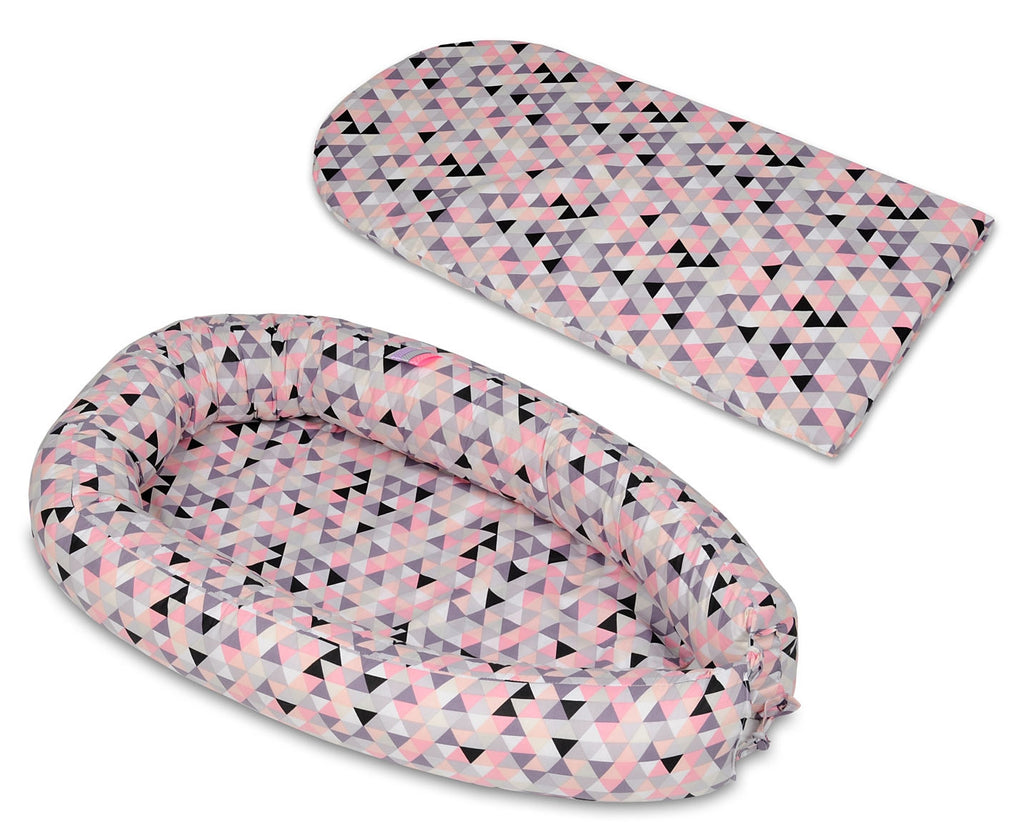 Babynest i 100 % bomull för nyfödda