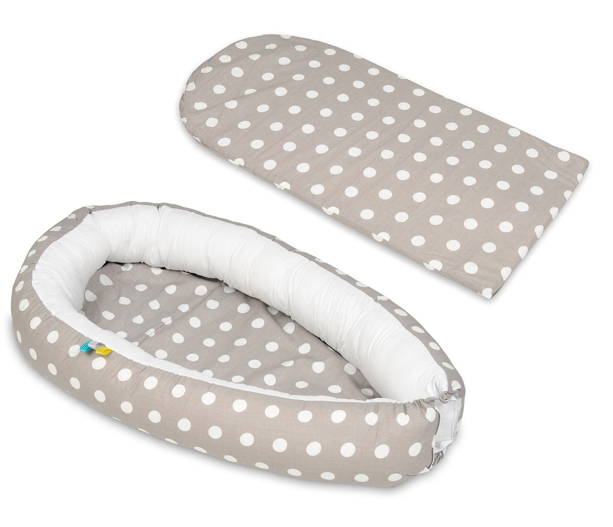 Babynest i 100 % bomull för nyfödda