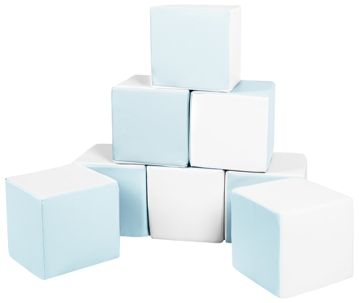 velinda 24282 cube set of 8 foam blocks