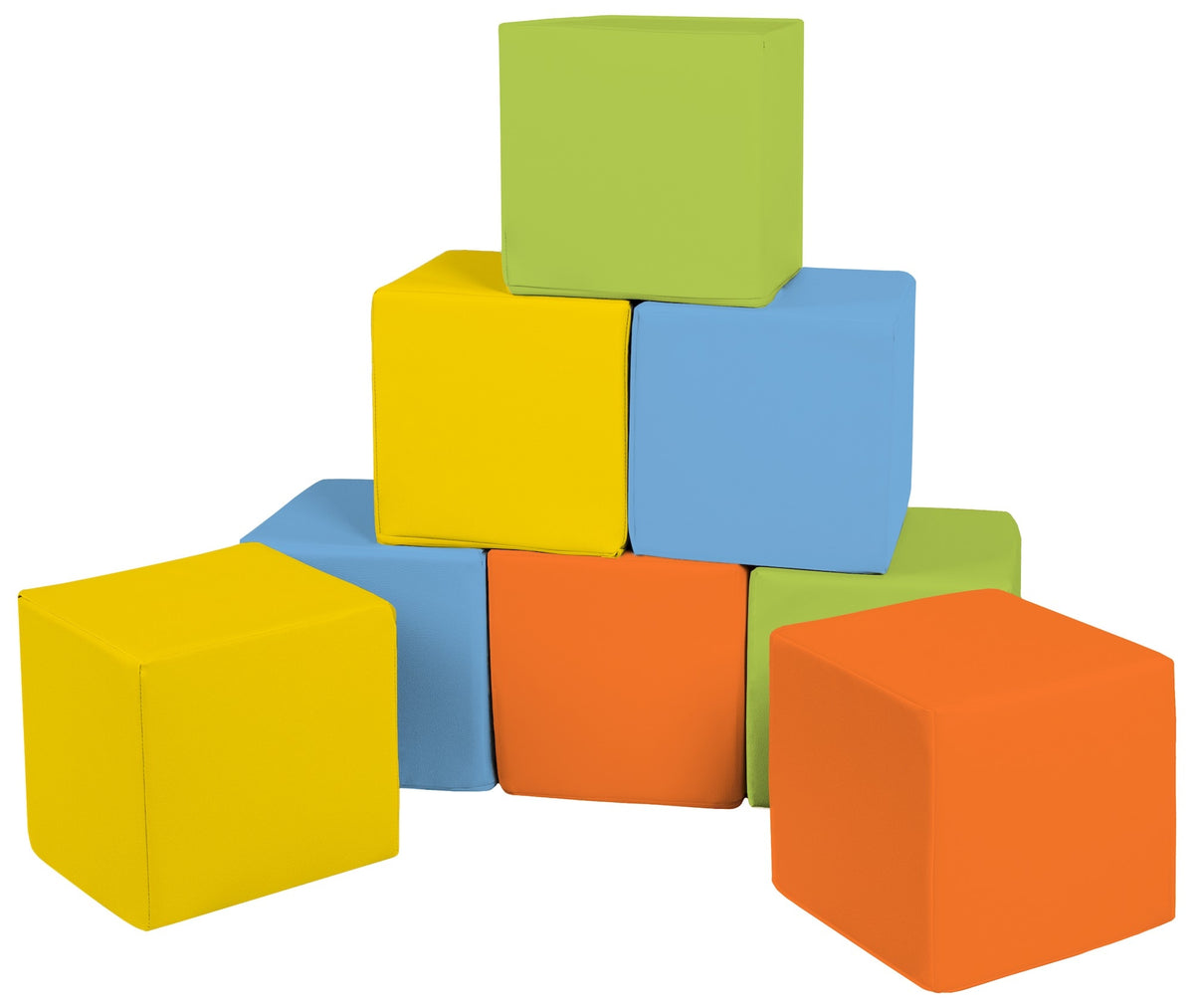 velinda 24282 cube set of 8 foam blocks