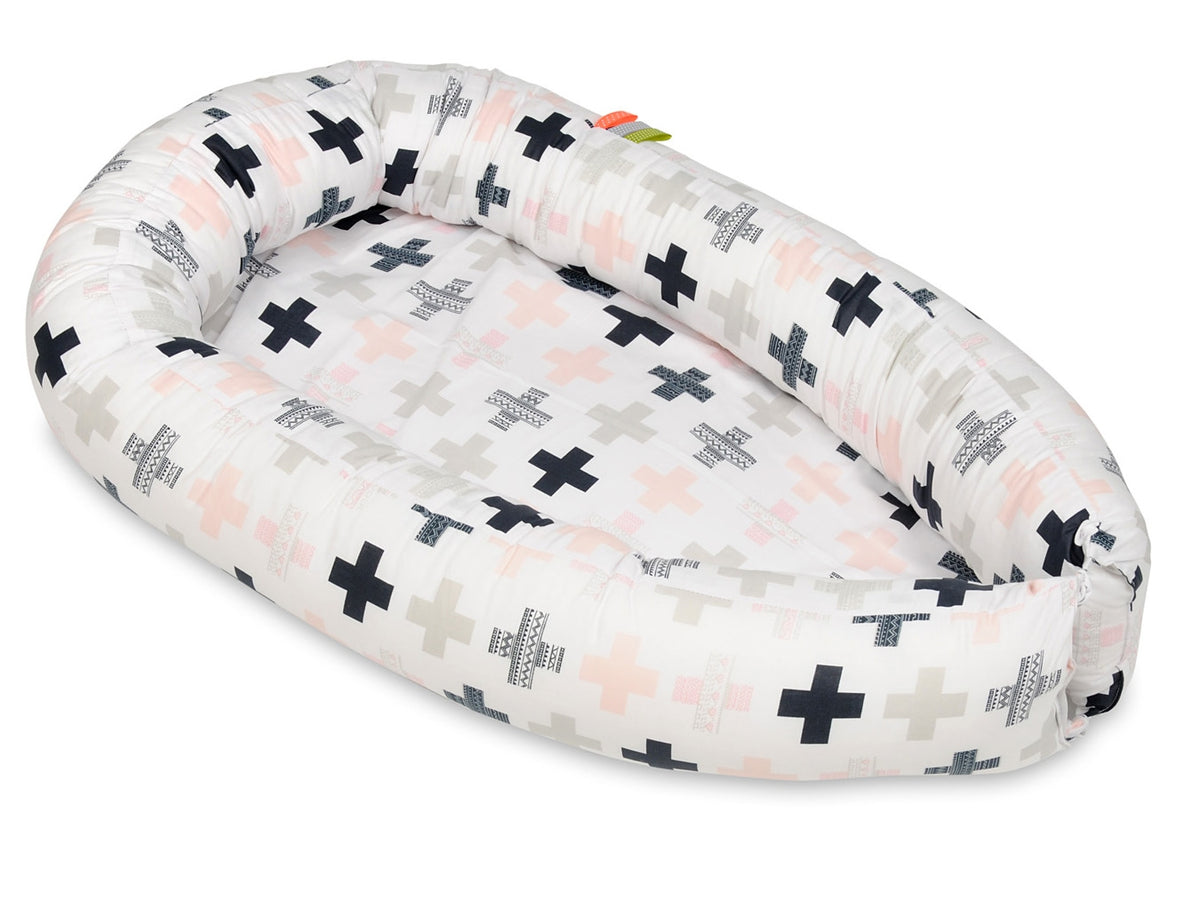 Babynest i 100 % bomull för nyfödda
