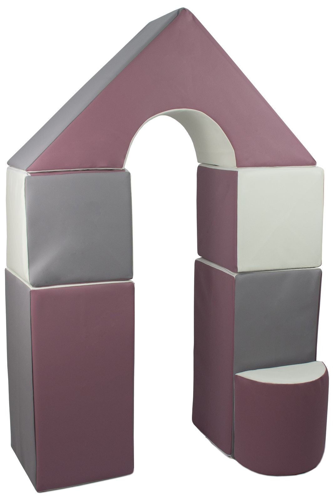 velinda 24237 mini castle set of 6 large foam blocks
