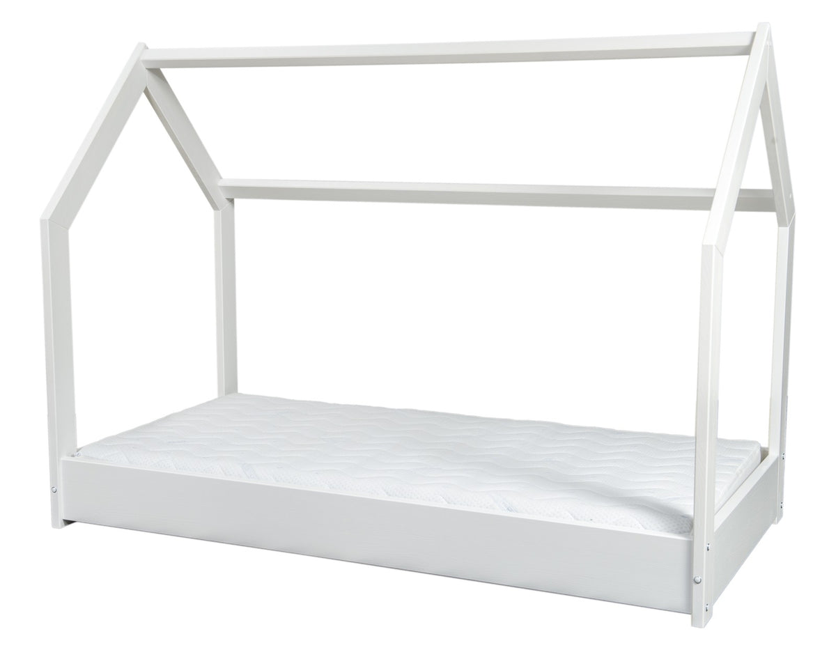 Barnsäng i trä med ECO-madrass 160 × 80