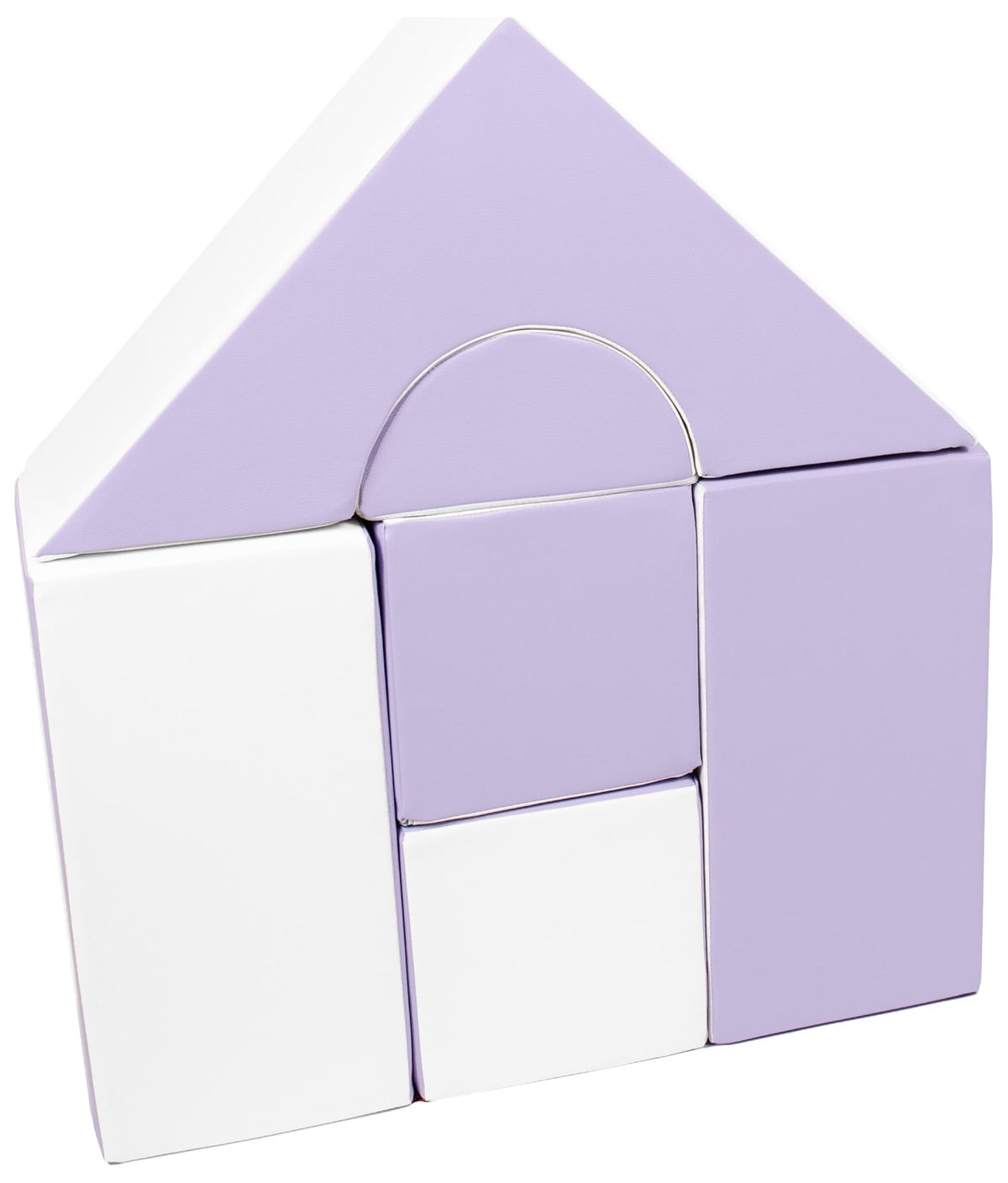 Mini-slottsset med 6 stora skumblock
