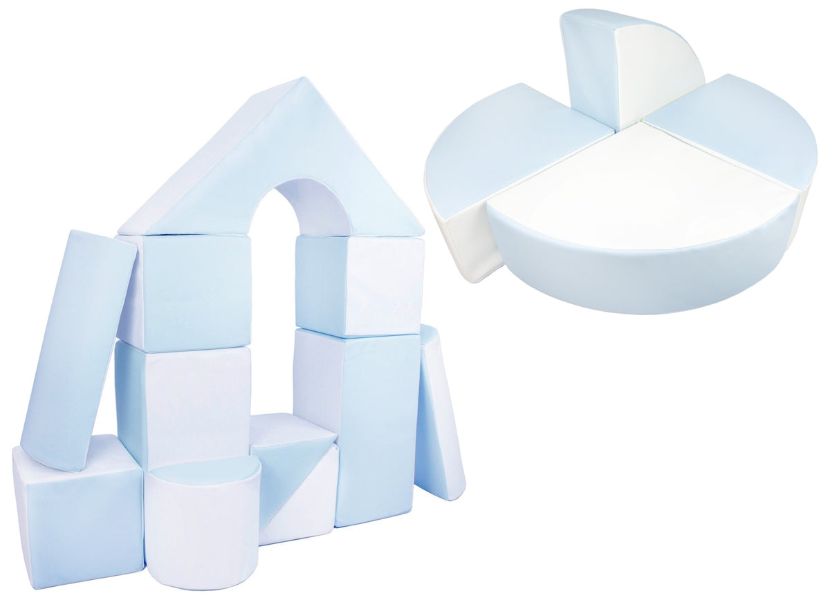 velinda 24272 castle wheel set of 15 large foam blocks