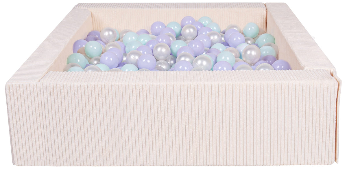 velinda 24412 soft play corduroy ball pit home ball pit indoor outdoor ball pit