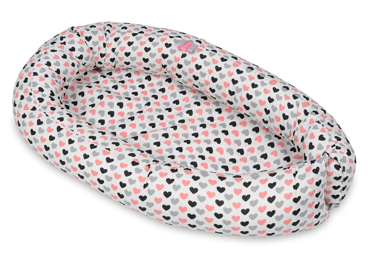 Babynest i 100 % bomull för nyfödda