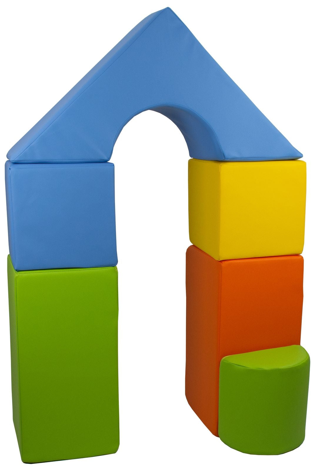 velinda 24237 mini castle set of 6 large foam blocks